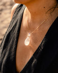 CROWN CHAKRA "wisdom" DropUp Glass Amulet