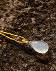SOLAR PLEXUS CHAKRA "power" DropUp Glass Amulet