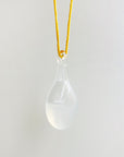 SOLAR PLEXUS CHAKRA "power" DropUp Glass Amulet